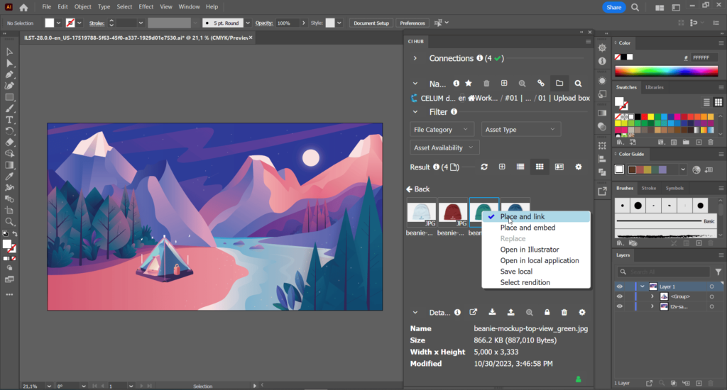 Adobe Illustrator Interface