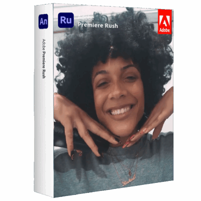 Adobe Premiere Rush Product Box