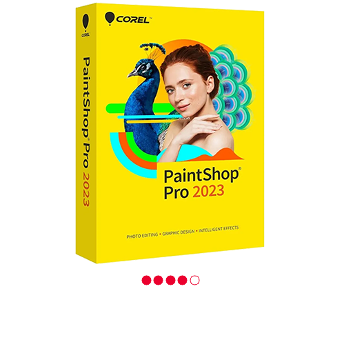 Corel PaintShop Pro 4 star