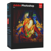 Adobe Photoshop 2025 product box