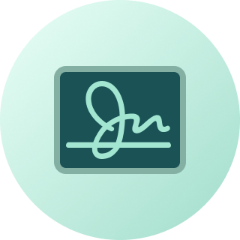 icon encrypt sign pdf