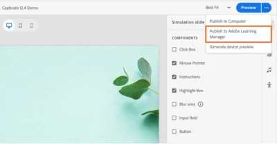 Adobe Captivate 12 Screenshot 4