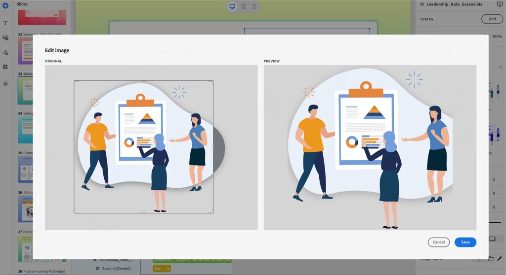 Adobe Captivate 12 Image Editing